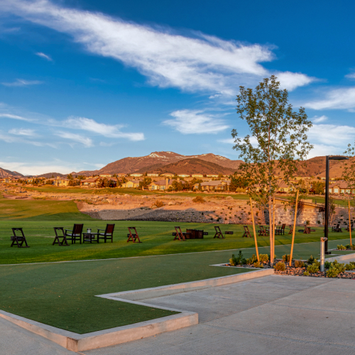 Driving range at the Club at ArrowCreek