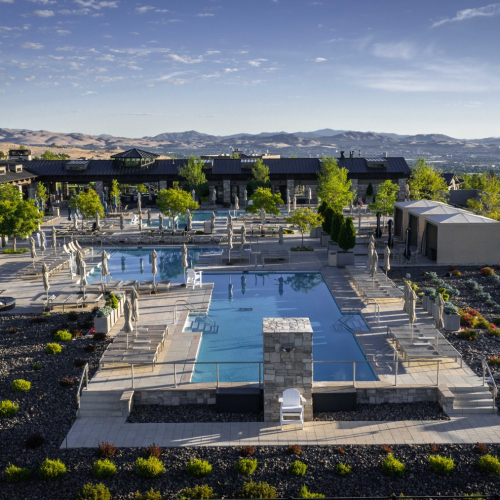 Aerial-Shot-of-The-Pool-at-The-Club-at-ArrowCreek