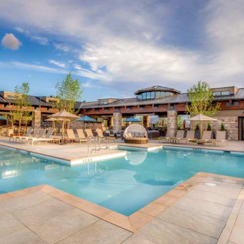The pool at The Club at ArrowCreek