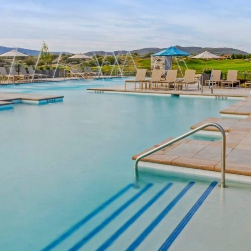 The pool at The Club at ArrowCreek