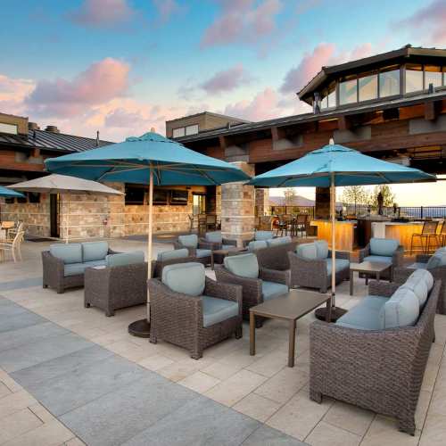 The pool at The Club at ArrowCreek