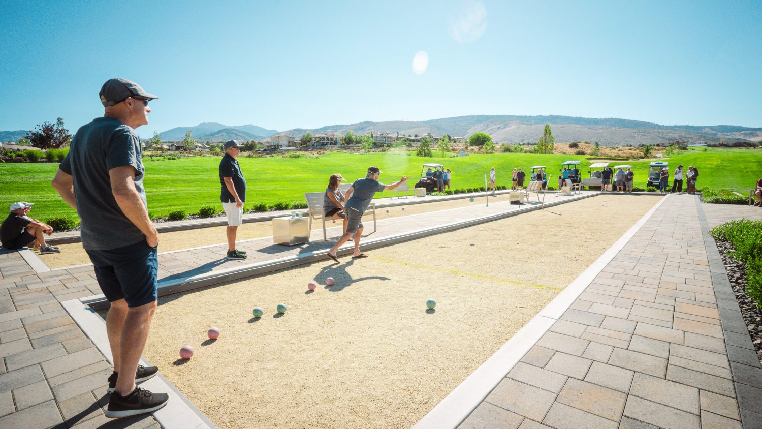 Bocce Ball Court at The Club at A