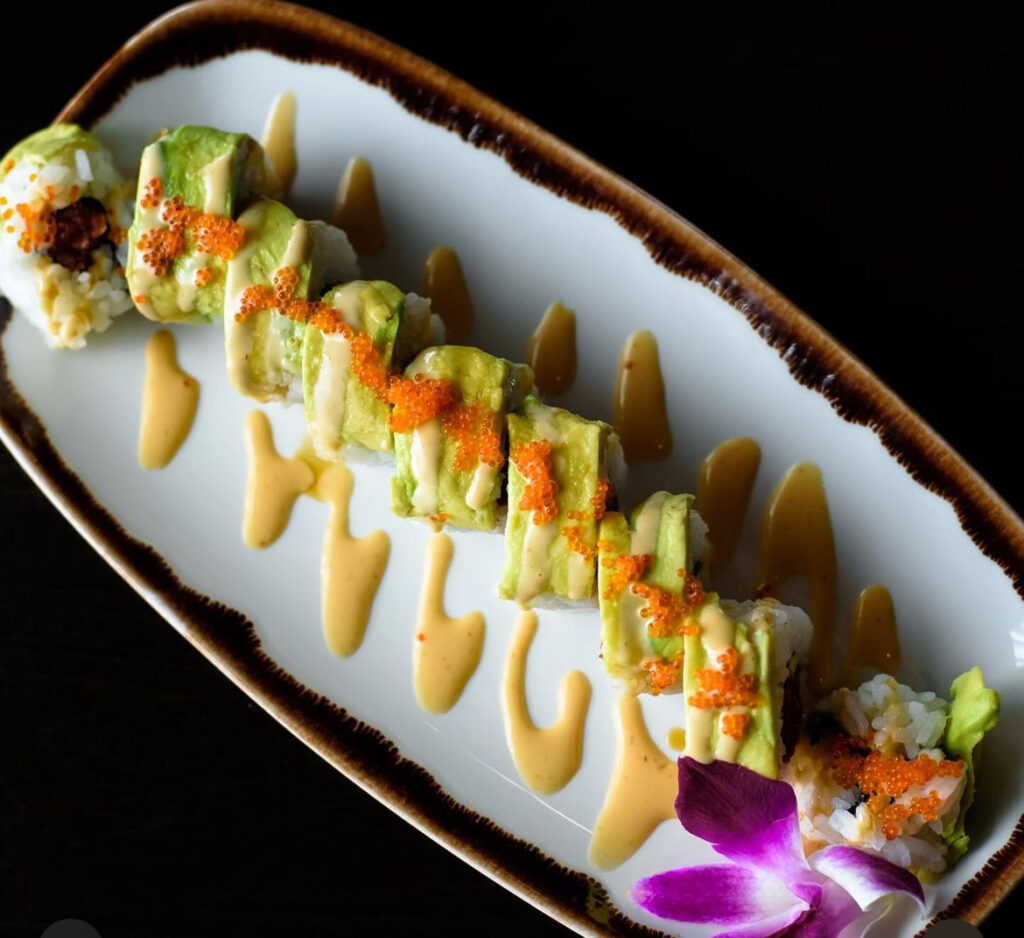 Sushi at The Club at ArrowCreek