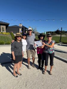 The Club Member Bocce League Winners