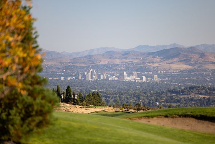 The Club at ArrowCreek Reno Skyline View